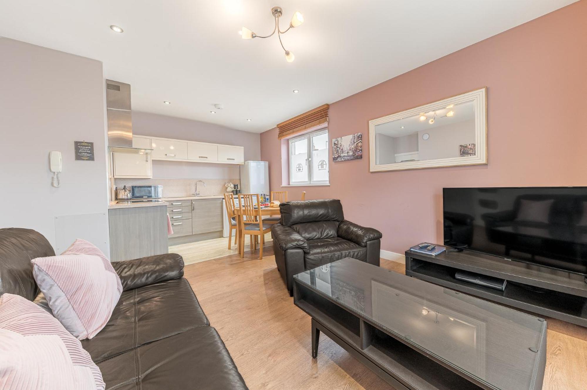 Abbey Apartments Modern Aparthotel For Tourists & Professionals Barrow-in-Furness Rum bild