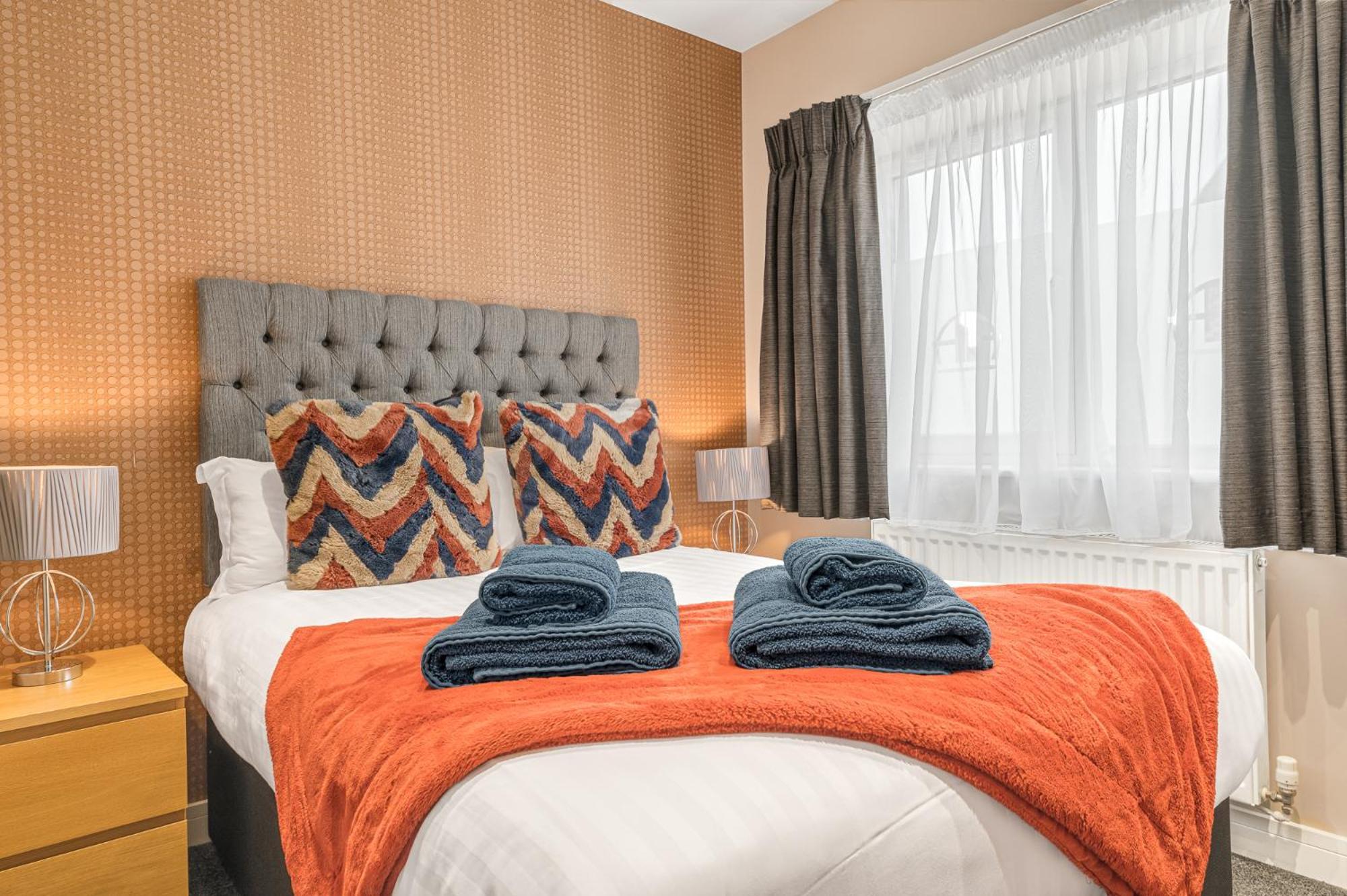 Abbey Apartments Modern Aparthotel For Tourists & Professionals Barrow-in-Furness Rum bild