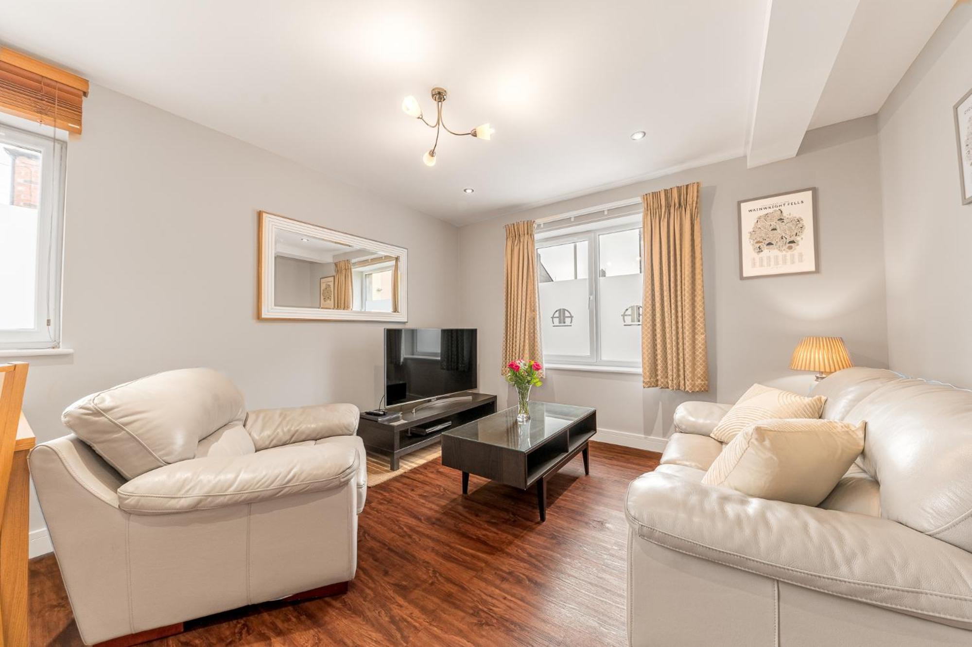 Abbey Apartments Modern Aparthotel For Tourists & Professionals Barrow-in-Furness Rum bild